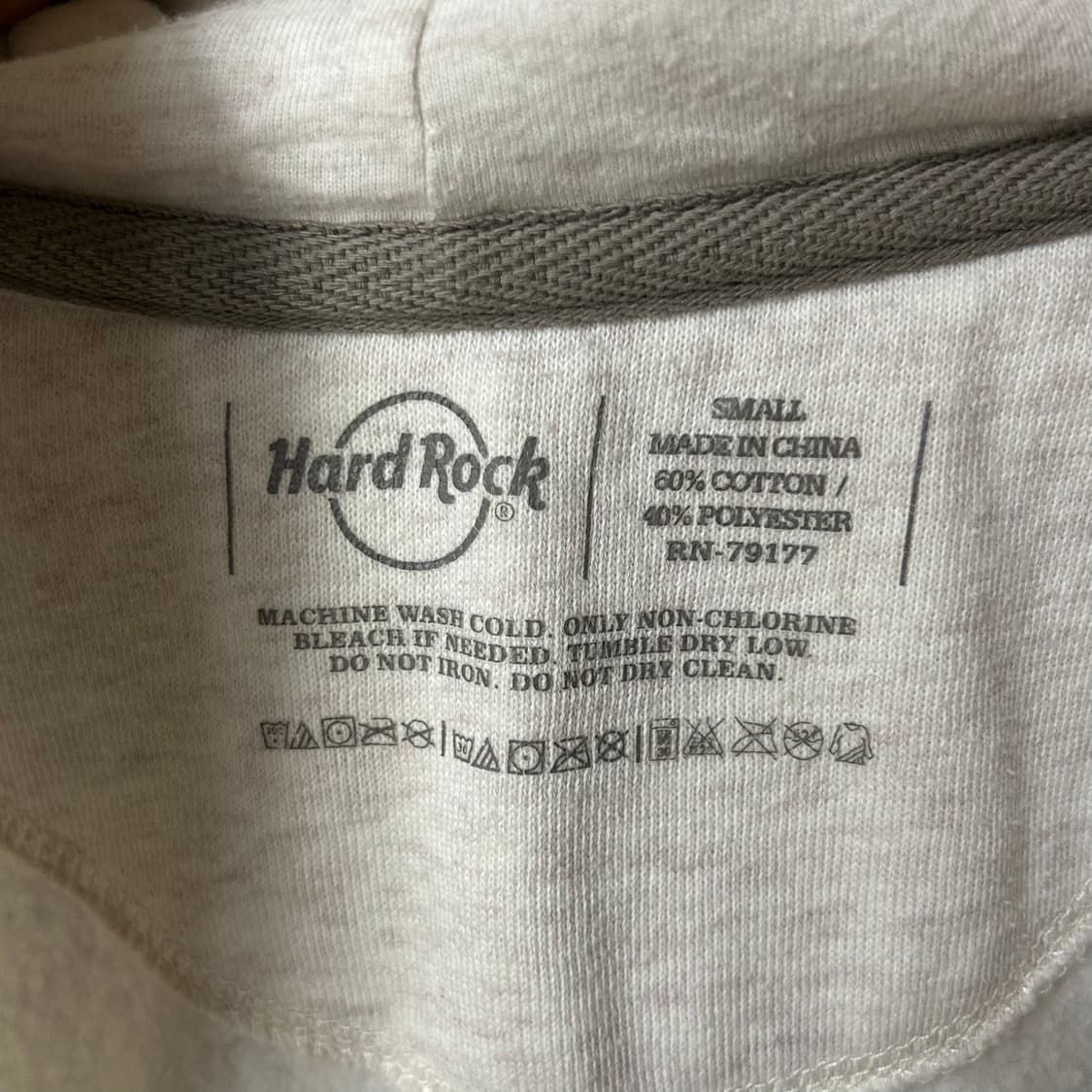 [Hard Rock] 하드락카페 레터링 프린팅 후드집업 상품이미지4
