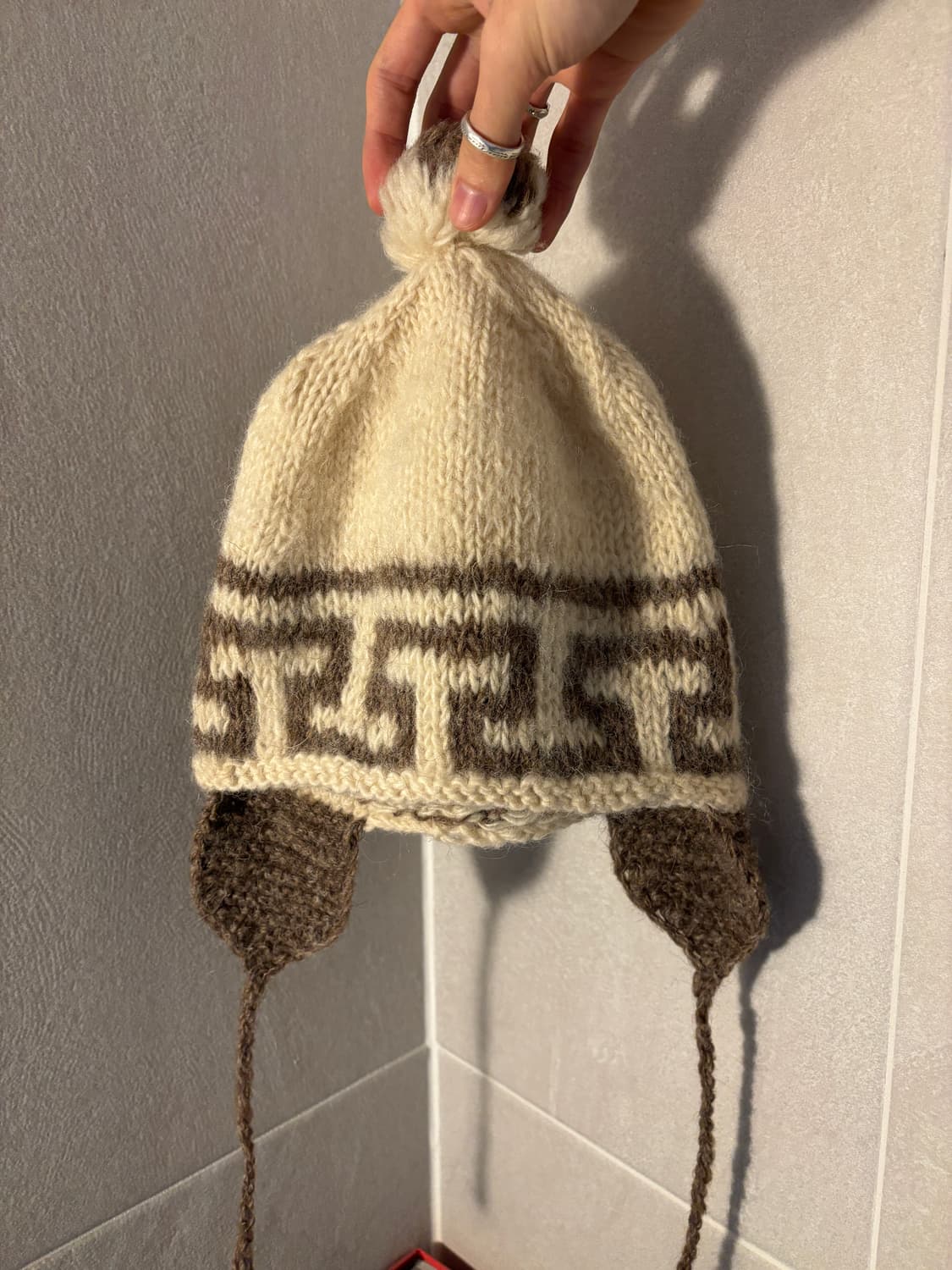 알파카 네팔 이어플랩 비니 상품이미지1