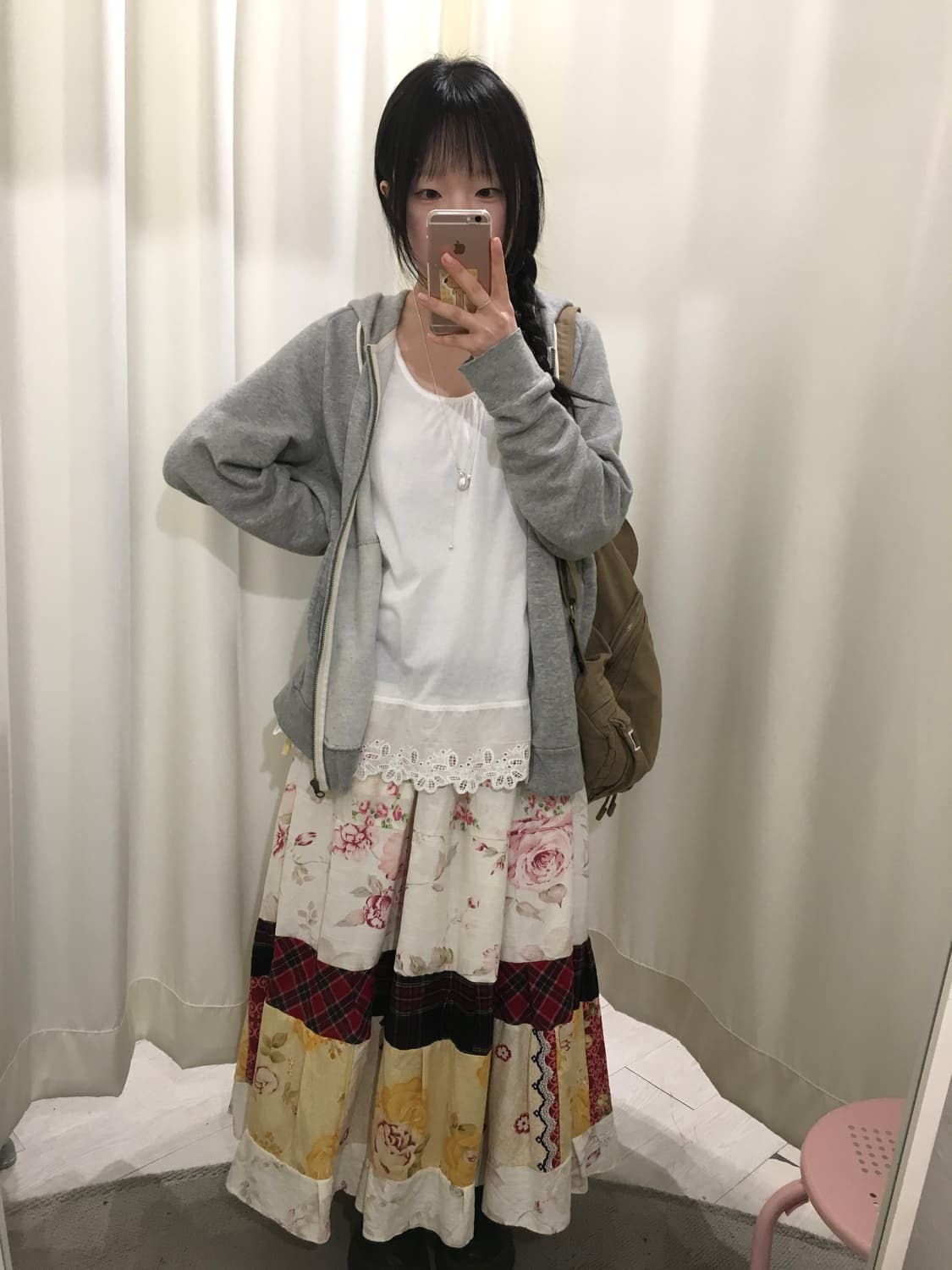 모리걸 데일리 후드집업 상품이미지5