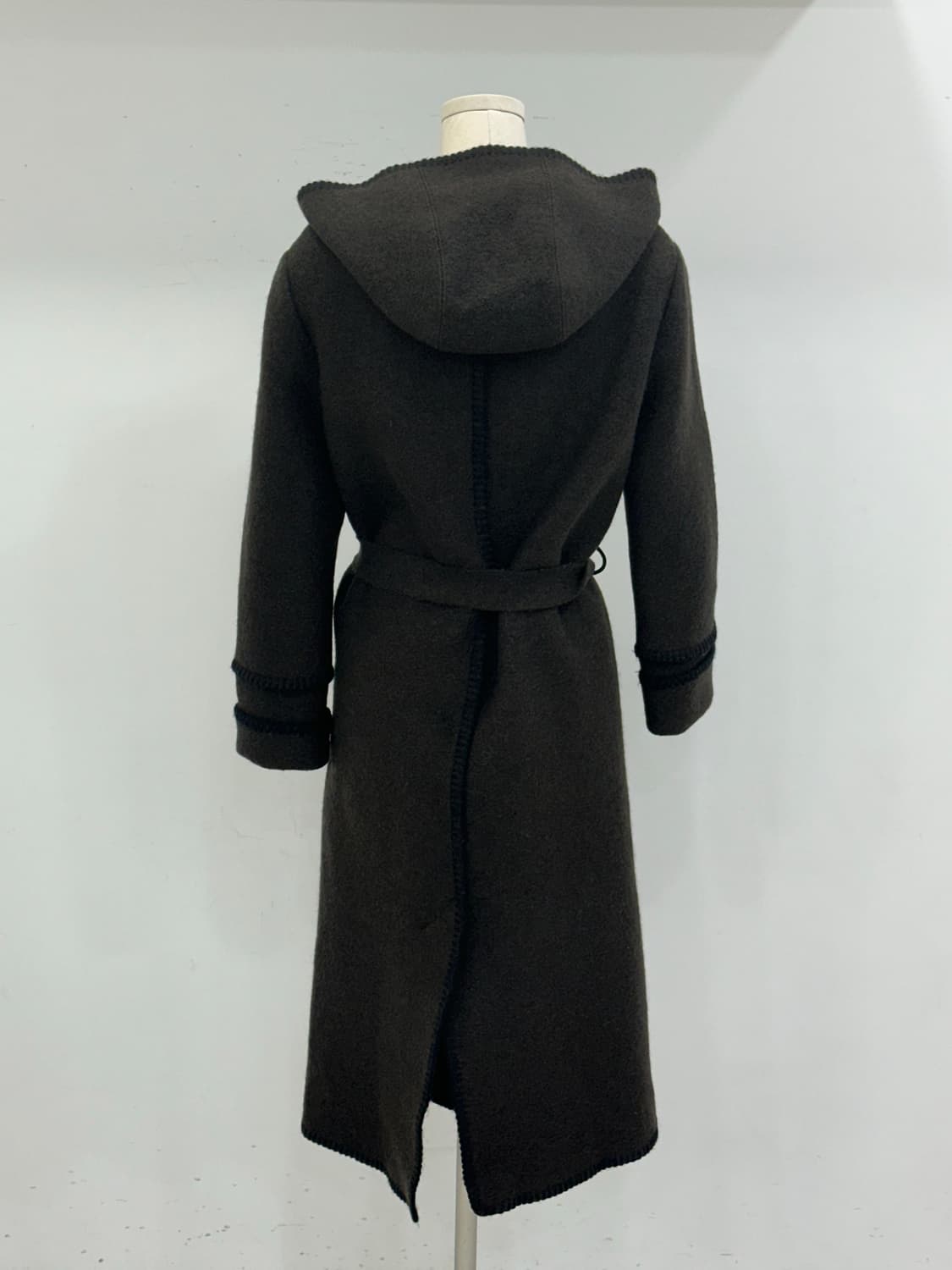 가이거 버진울 후드 코트 상품이미지7