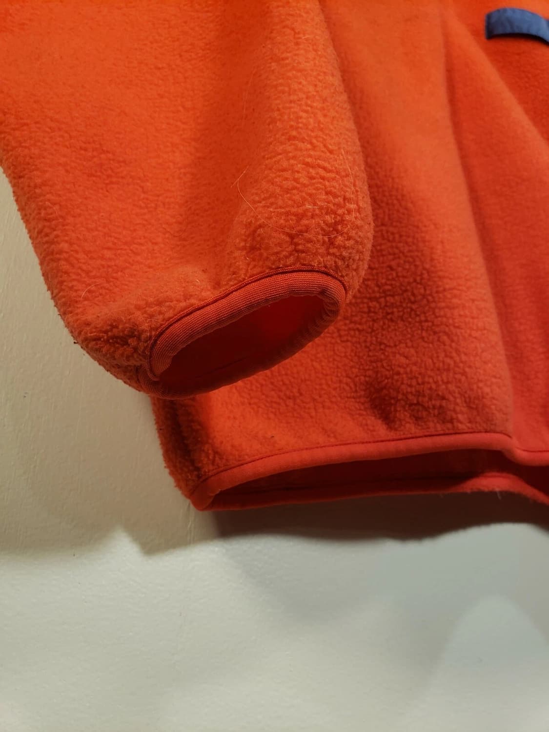 90s 파타고니아 신칠라 스냅-T 오렌지/블루 USA 상품이미지4