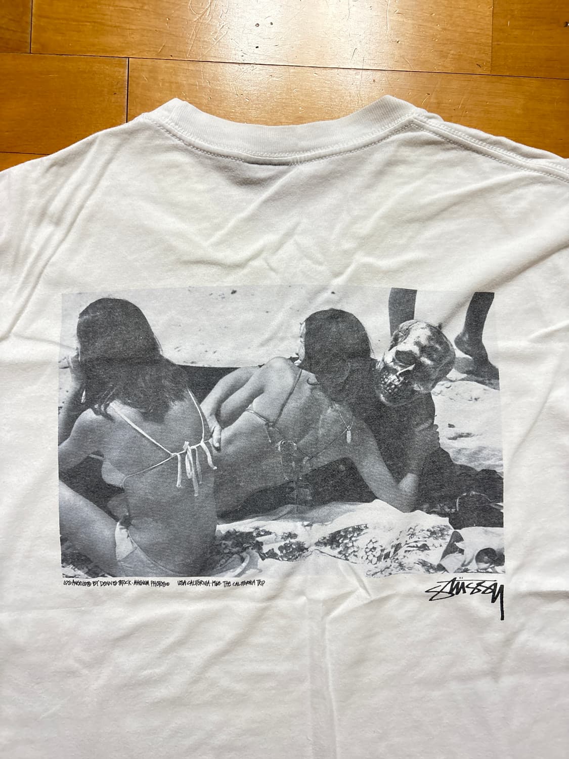 스투시 캘리포니아 '68 티셔츠 화이트 상품이미지5