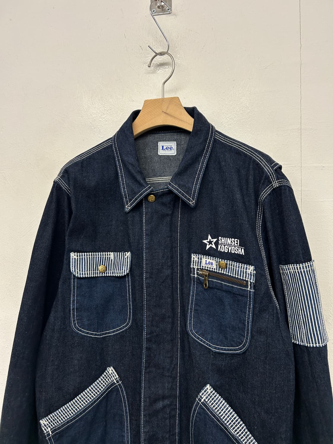 Lee 데님 워크 자켓 남성 상품이미지3