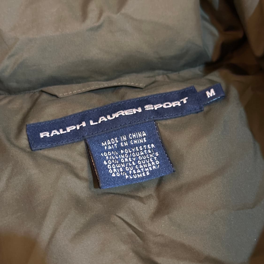 폴로 랄프로렌 덕 다운 조끼 패딩 상품이미지5