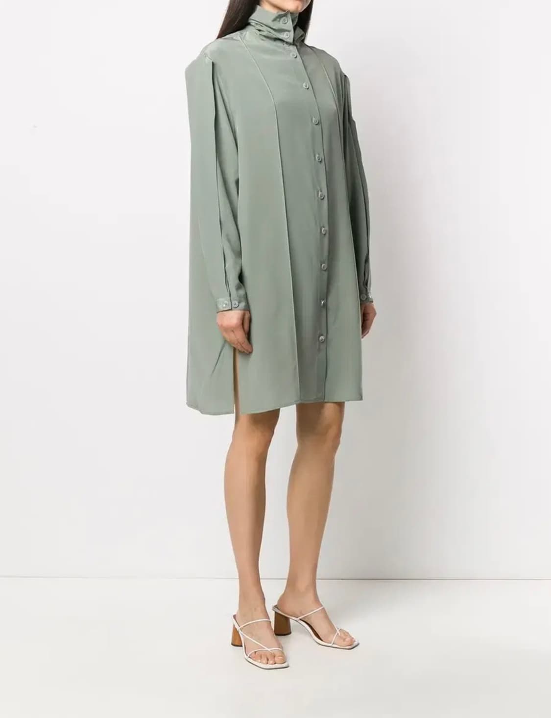 르메르 실크 하이넥 실크 블라우스 새상품 상품이미지2