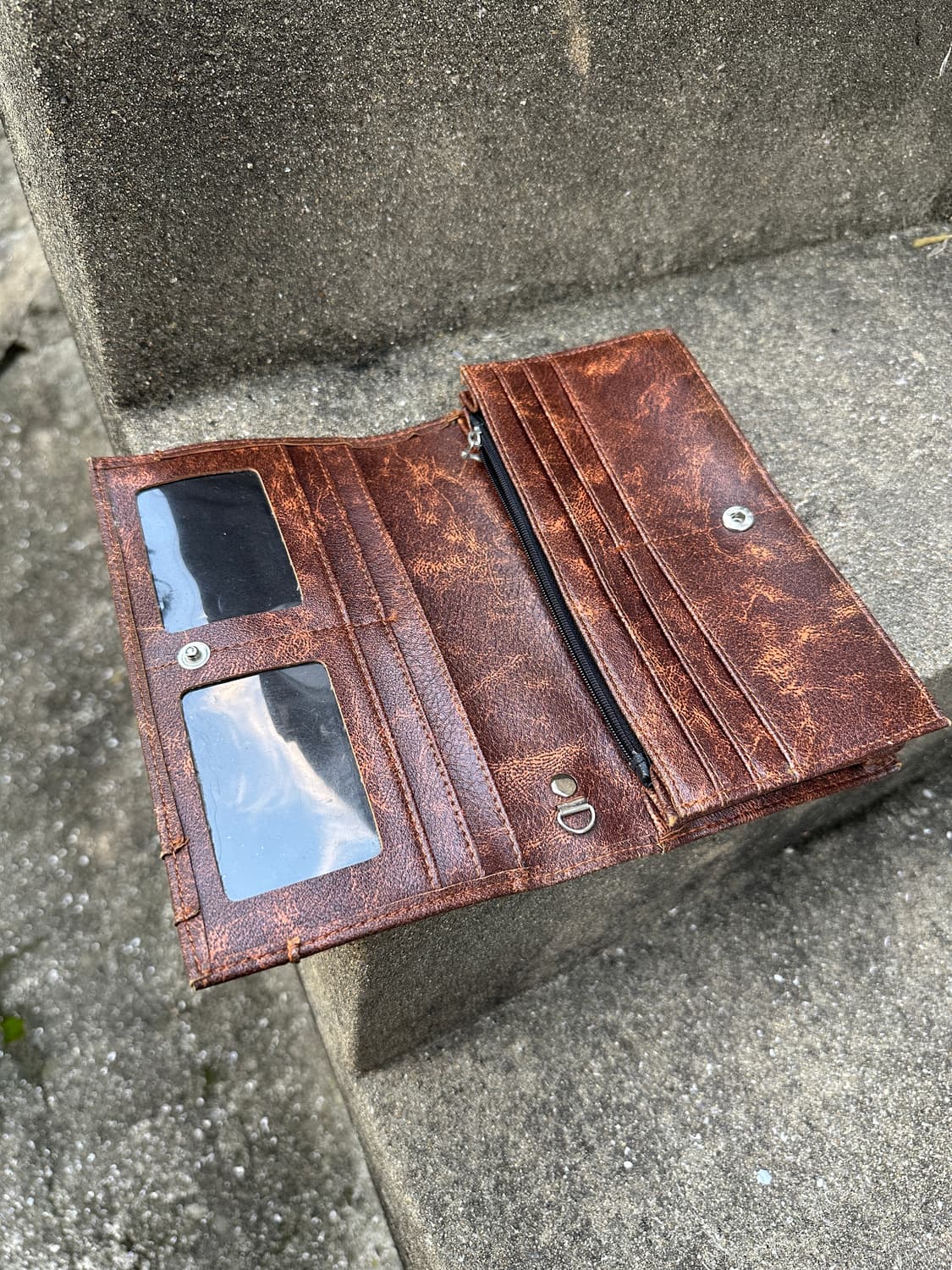 Vintage brown wallet 상품이미지3