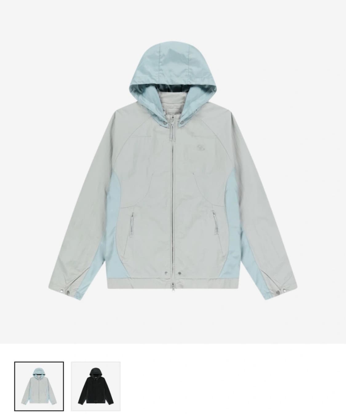 산산기어 콘트레스트 자켓 라이트 그레이 2size 상품이미지1
