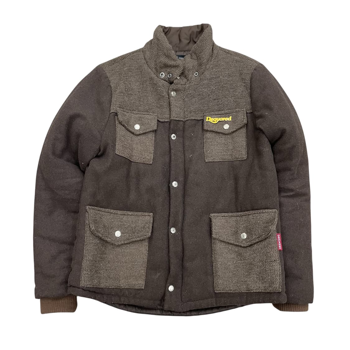 디스퀘어드 브라운 울 혼방 자켓 상품이미지1