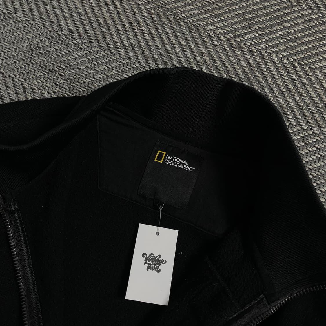네셔널지오그래픽 와펜 니트 집업 자켓 y 4065 상품이미지7