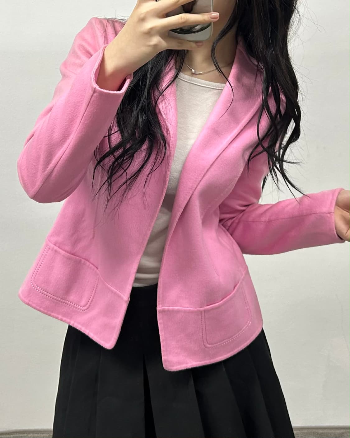 [42] 아뇨나 캐시미어 울 자켓 상품이미지2