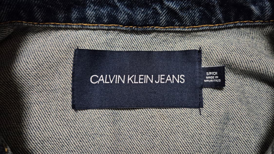 [Calvin Klein] 캘빈클라인 데님 자켓 S 상품이미지3