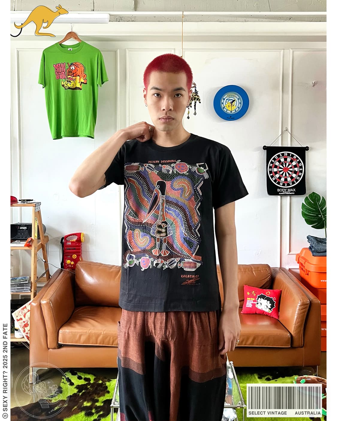 ~1990s Australia Vintage Native T-Shit 상품이미지1