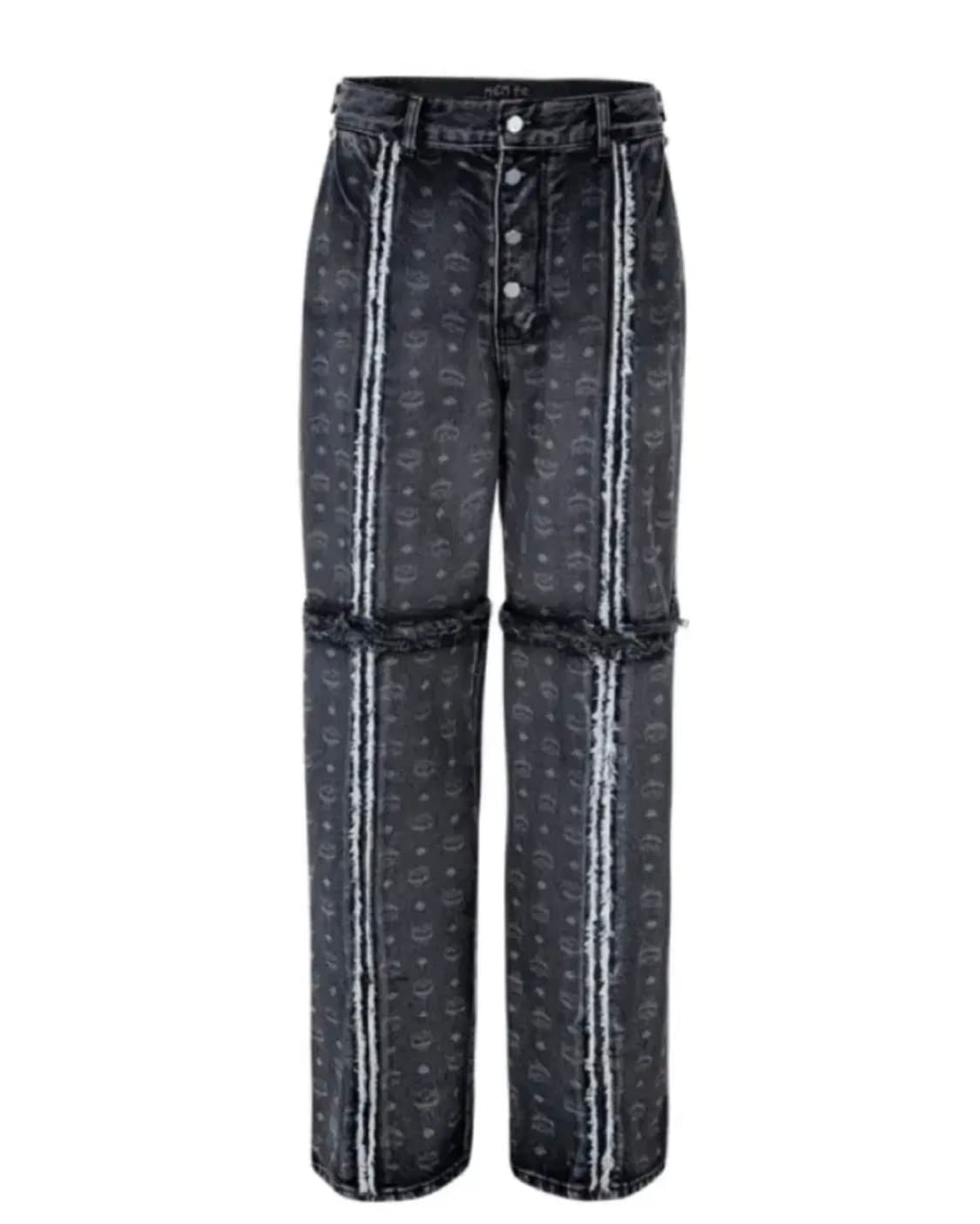 떠그클럽 X MCM zip denim pants 상품이미지4