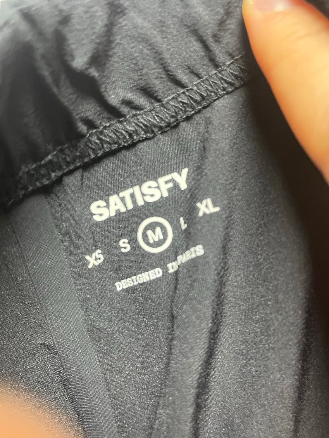 새티스파이 피스쉘 클라임 팬츠 블랙 상품이미지7