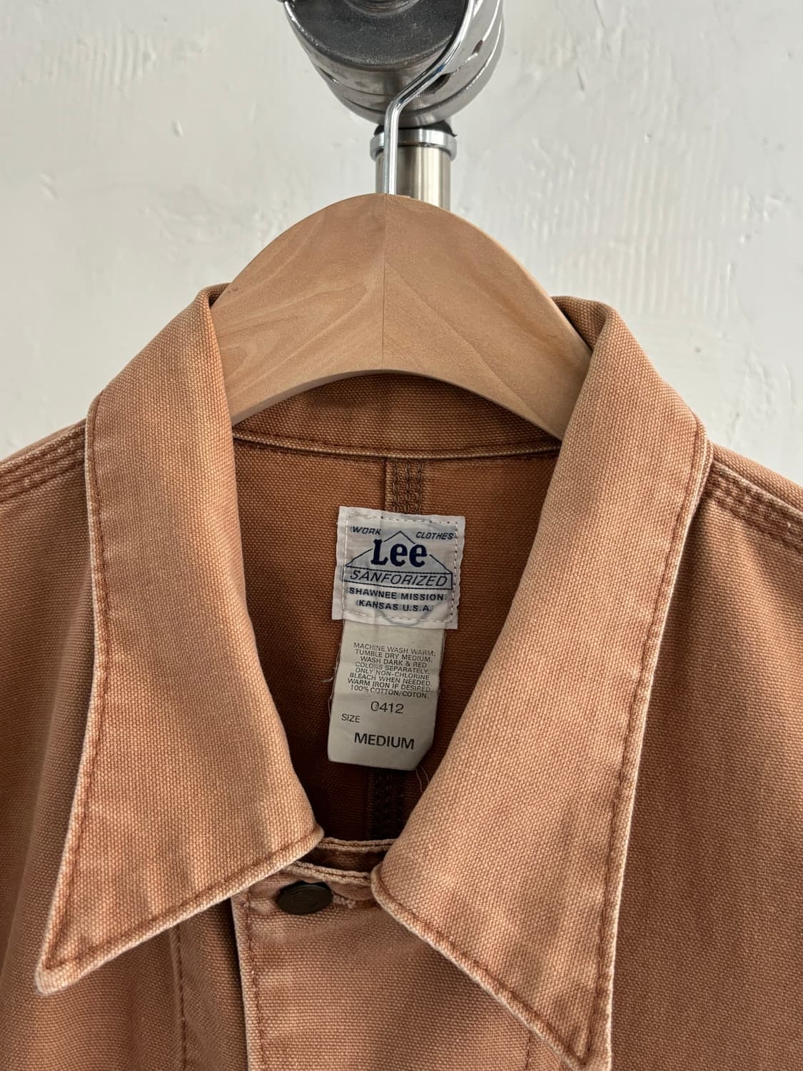 Lee 리 브라운 캔버스 워크 자켓 상품이미지3