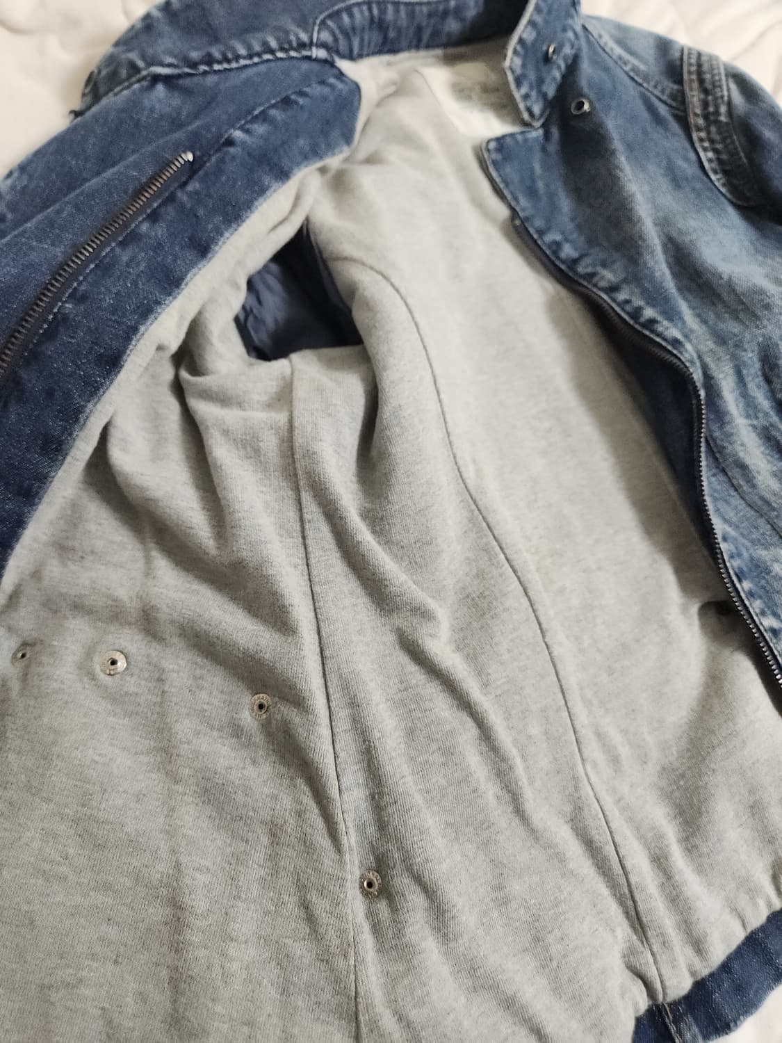 Y2k mood denim jacket 와투케 청자켓 상품이미지5