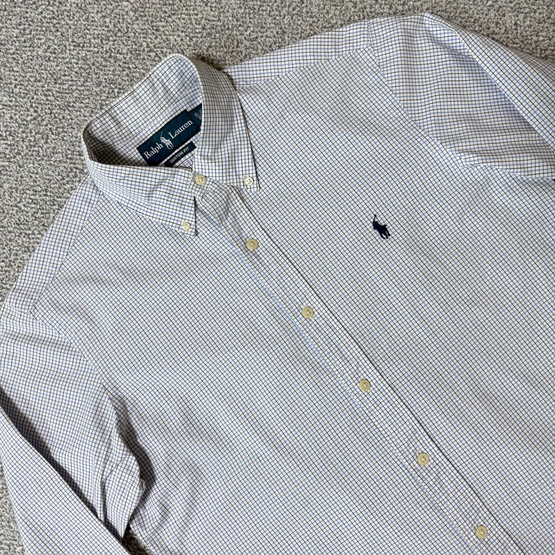 폴로 랄프로렌 체크 셔츠 95-100 상품이미지3