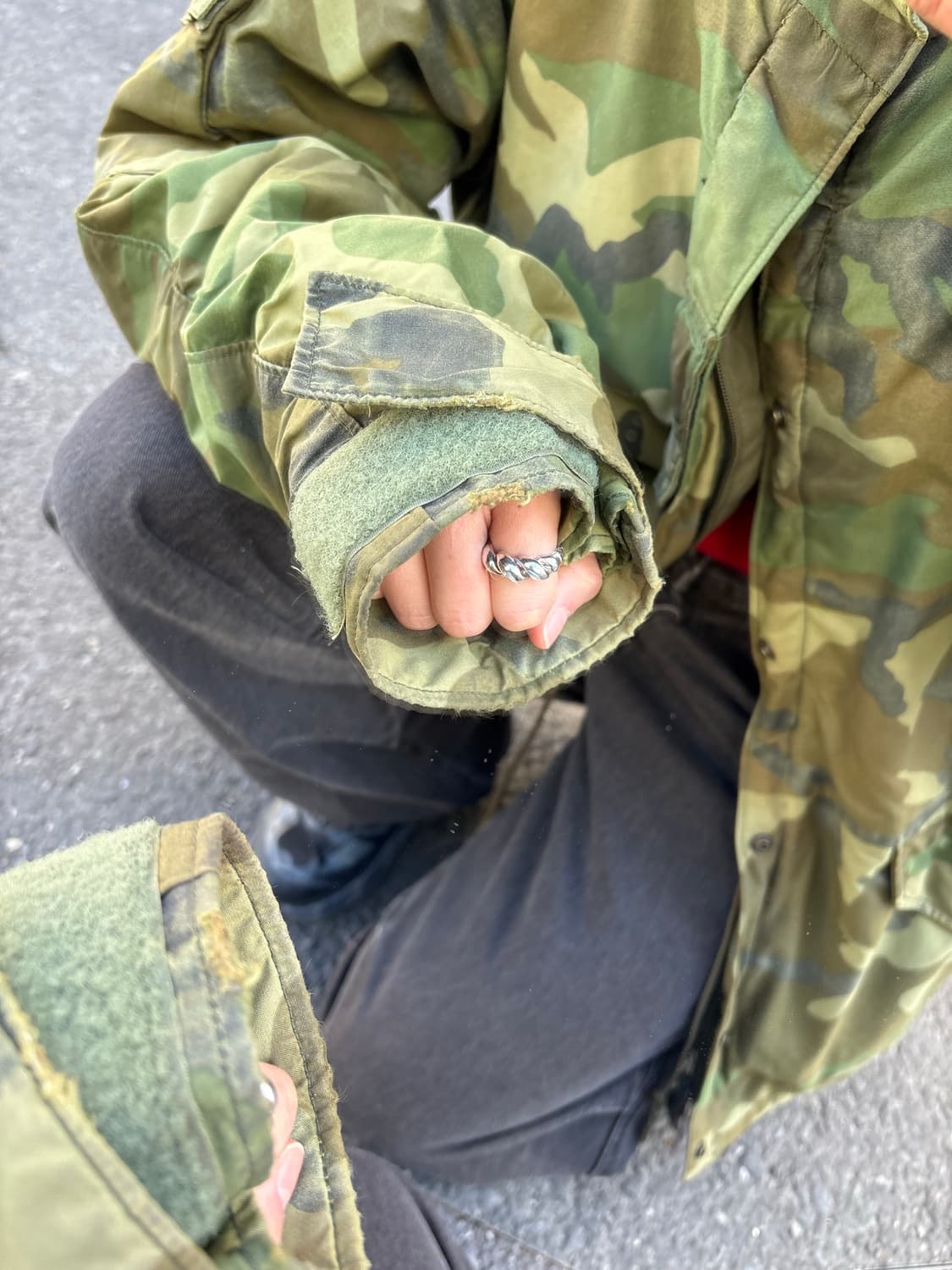 카키 밀리터리 야상 상품이미지6