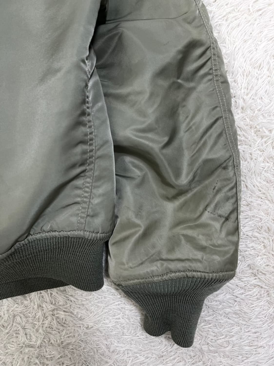 빈티지 MA-1 항공 점퍼/복각/#3337 상품이미지8