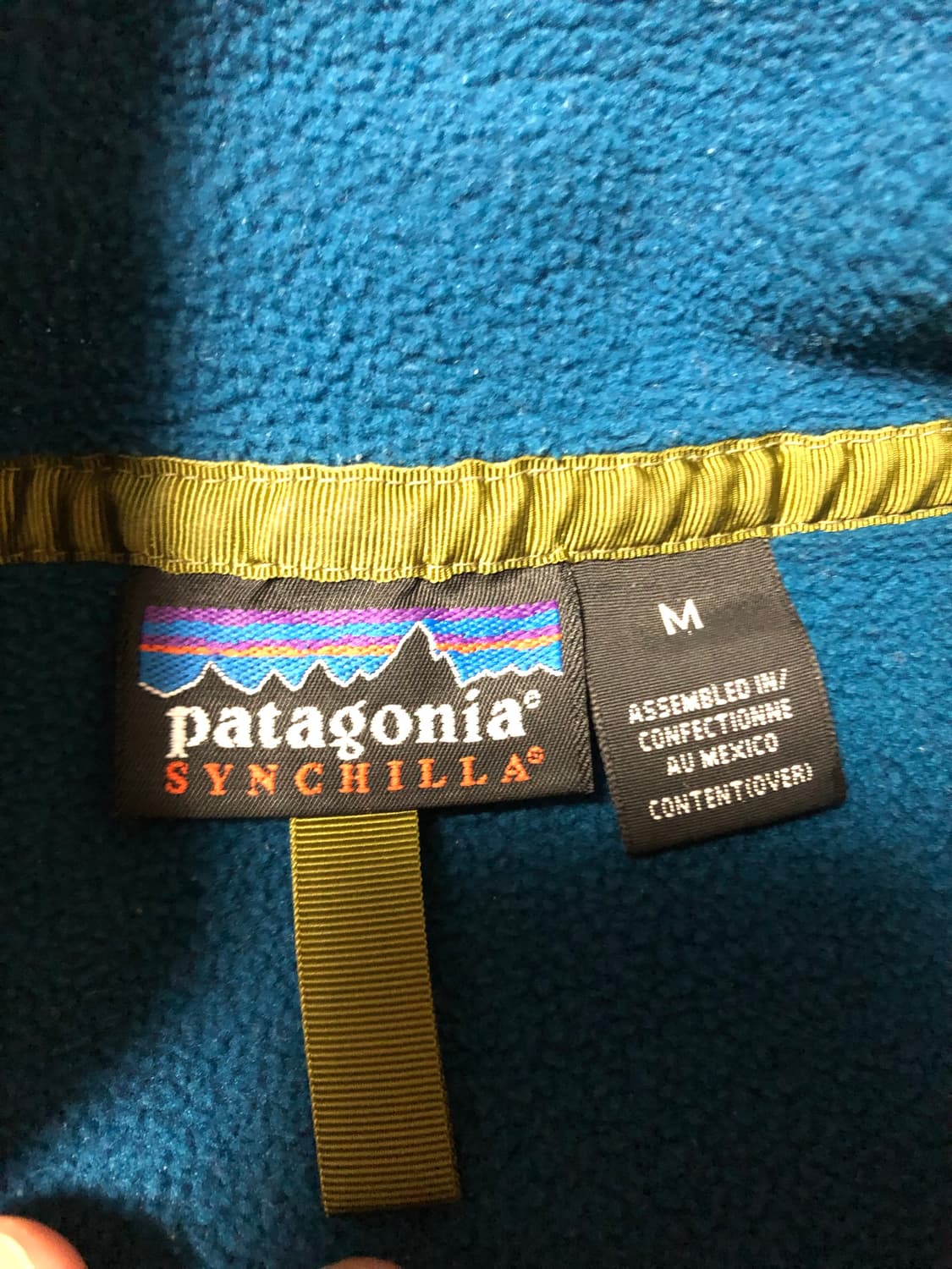 (M)파타고니아 신칠라 블루 퍼플 상품이미지2