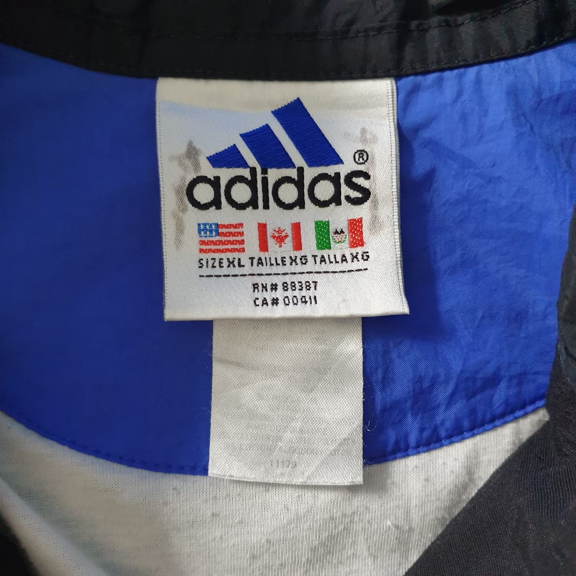 90s Adidas 바람막이 자켓 상품이미지3