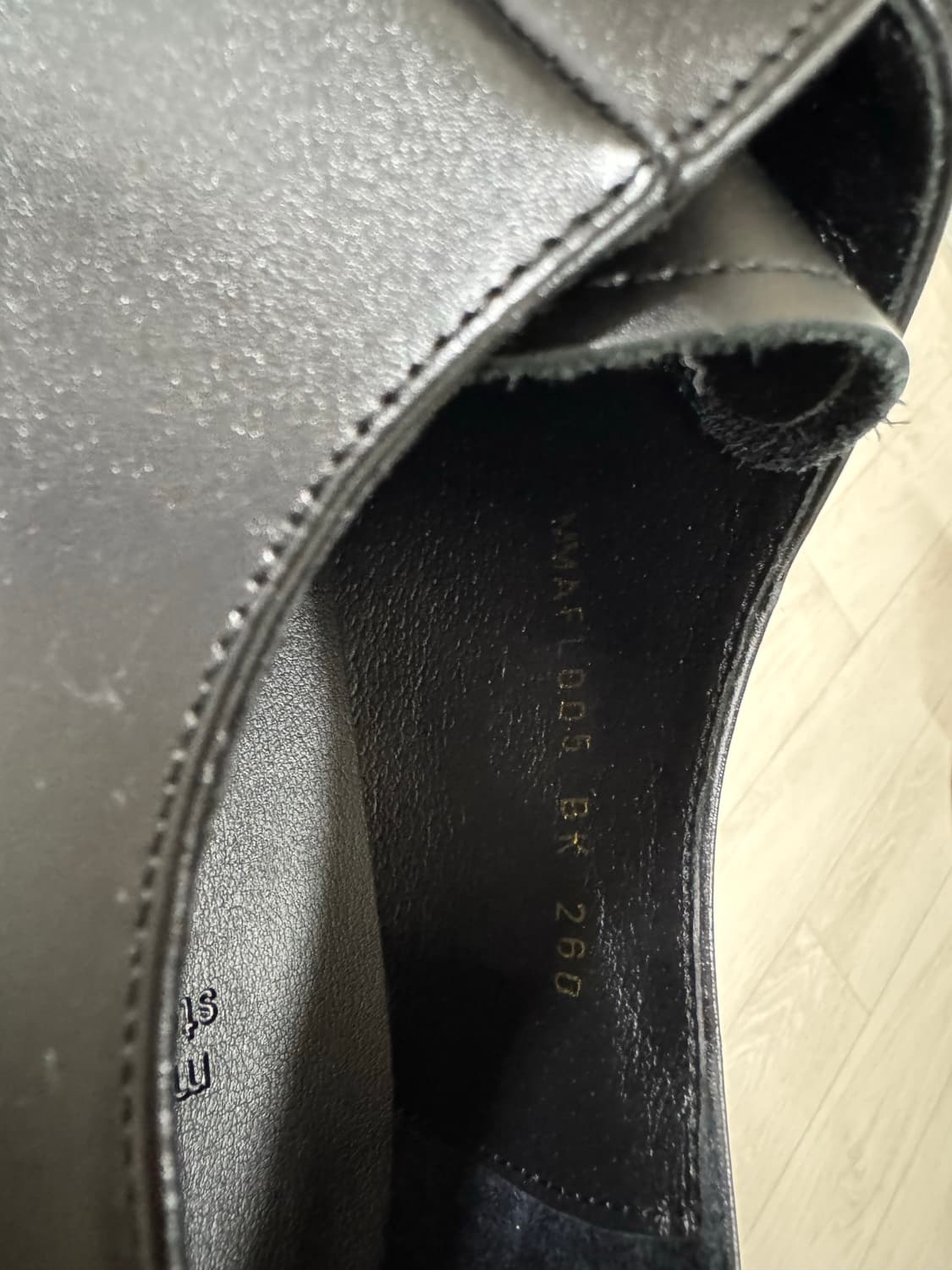 무신사스탠다드 플레인 더비 슈즈/260 상품이미지7