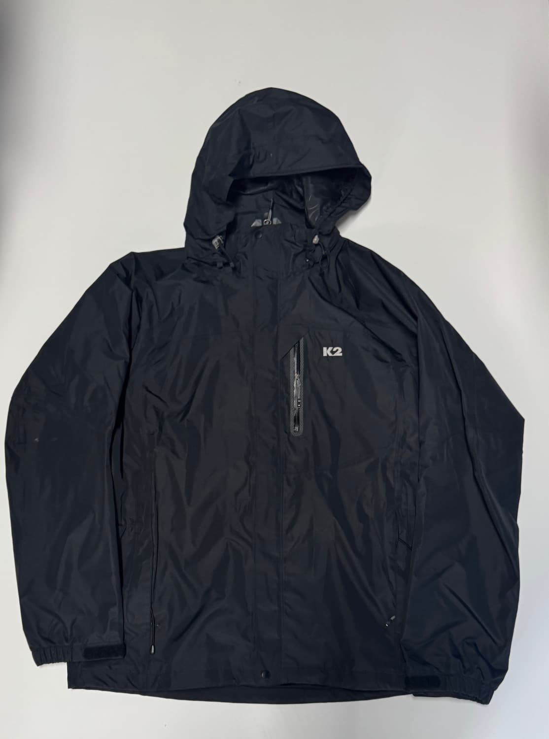 K2 케이투 등산 후드 바람막이 자켓 XL 블랙 상품이미지1
