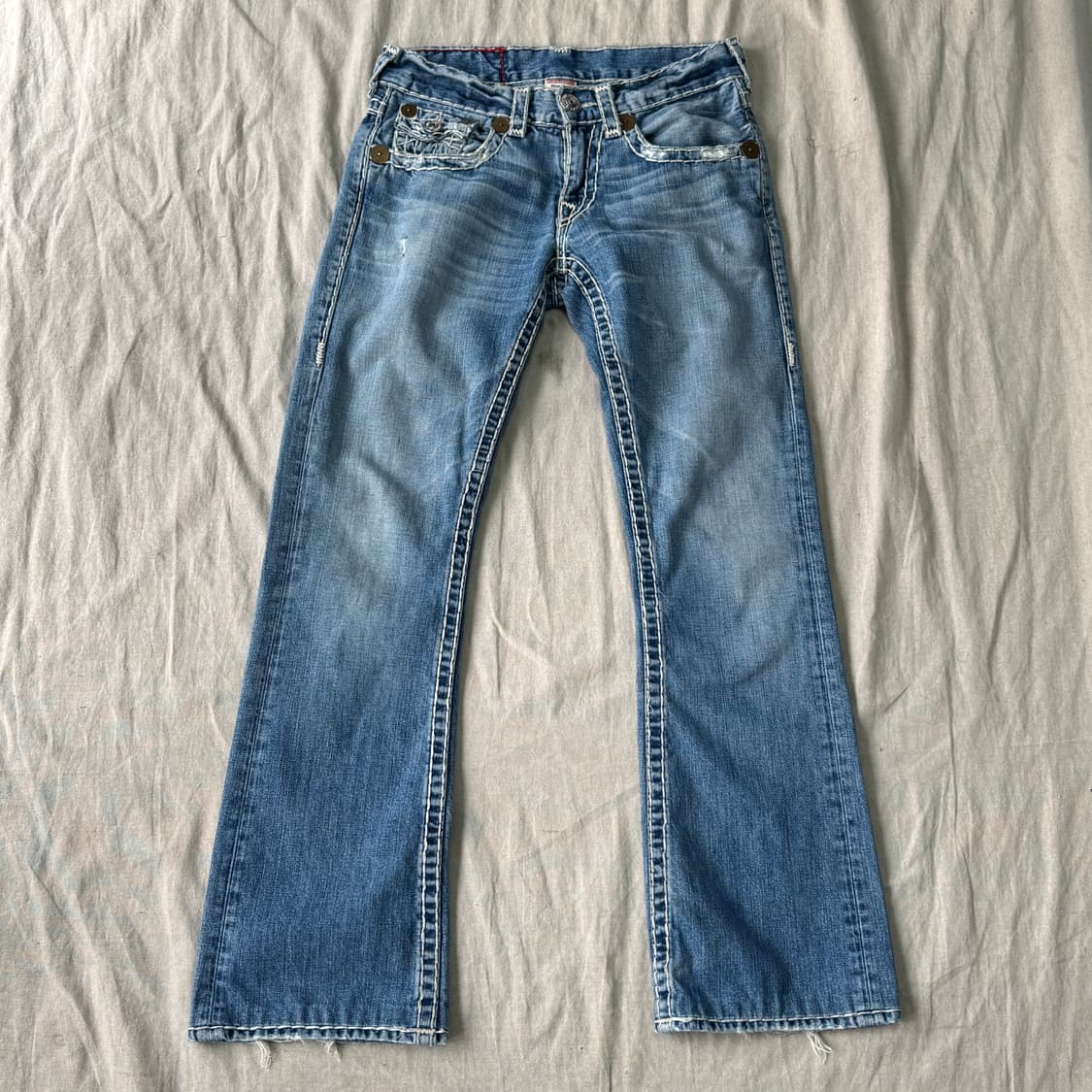 트루릴리전 화이트스티치 부츠컷 데님 29 상품이미지4