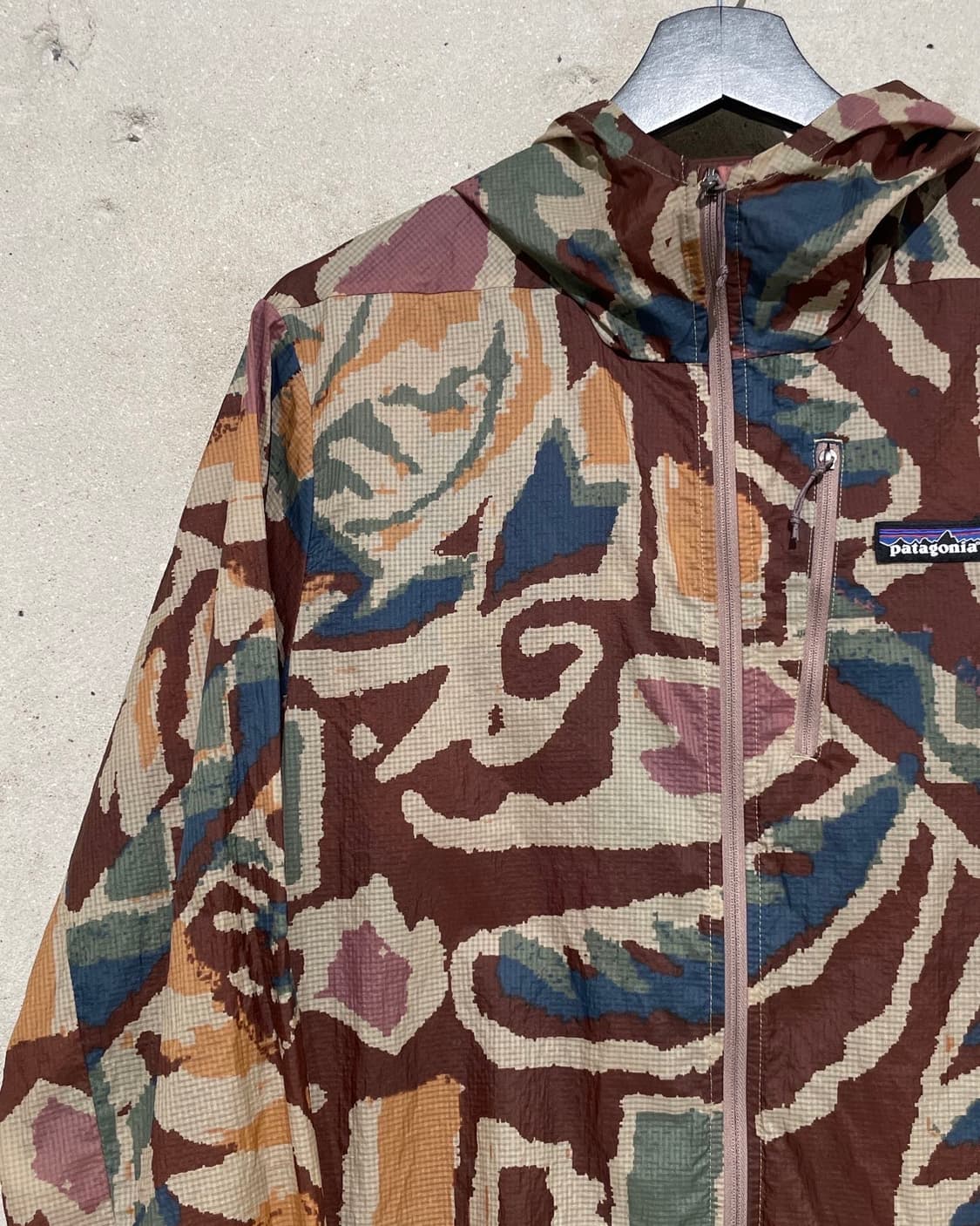 파타고니아 믹스 후디니 나일론 윈드 브레이커 상품이미지2