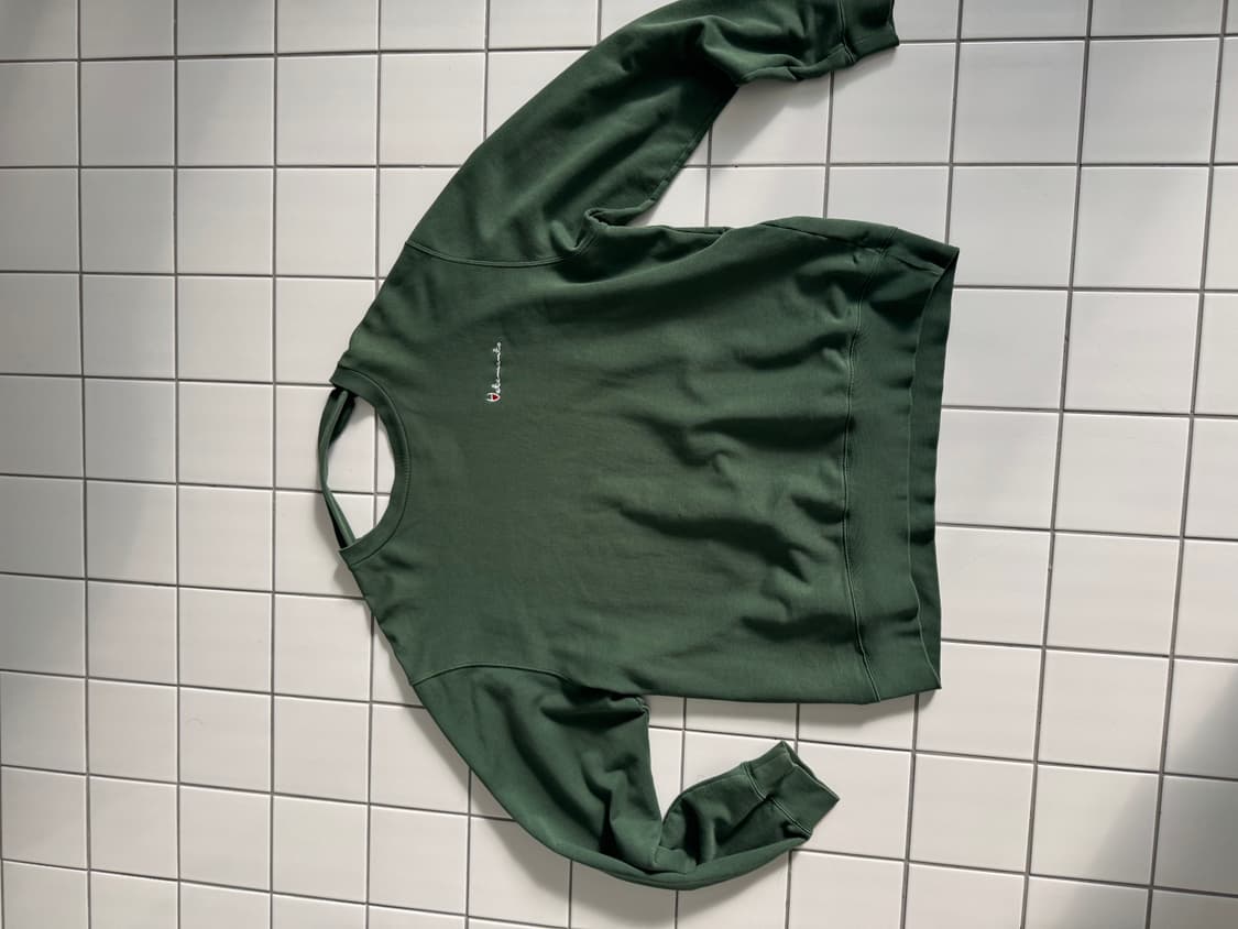 VETEMENTS  Champion 콜라보 POLIZEI 맨투맨 상품이미지1