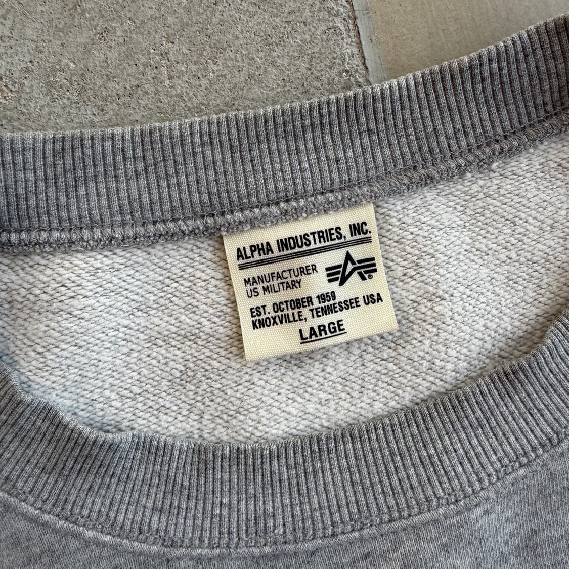 알파 인더스트리 air force 스웻셔츠 상품이미지5