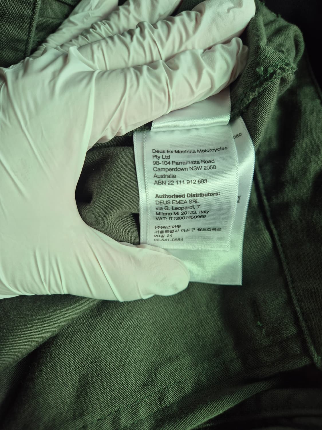 DEUS 데우스 퍼티그팬츠 상품이미지5