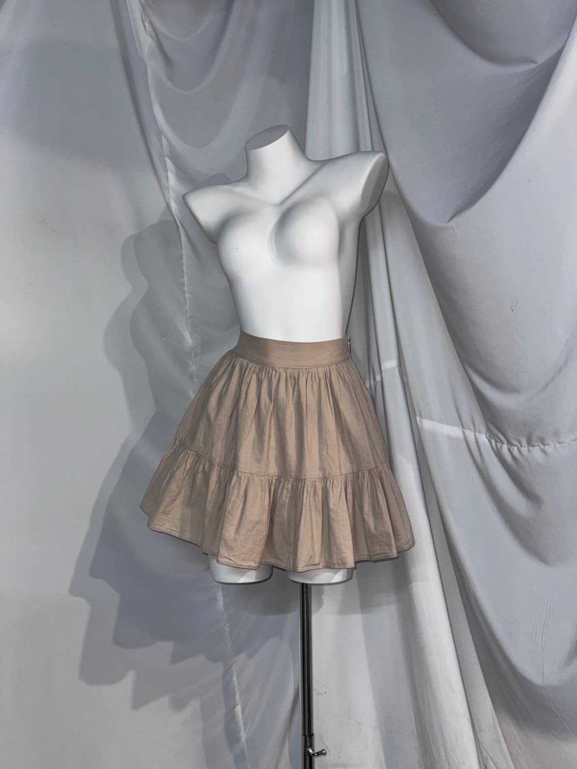 베이지 빈티지 그런지 오리엔탈 히피 모리 코디세트  상품이미지2