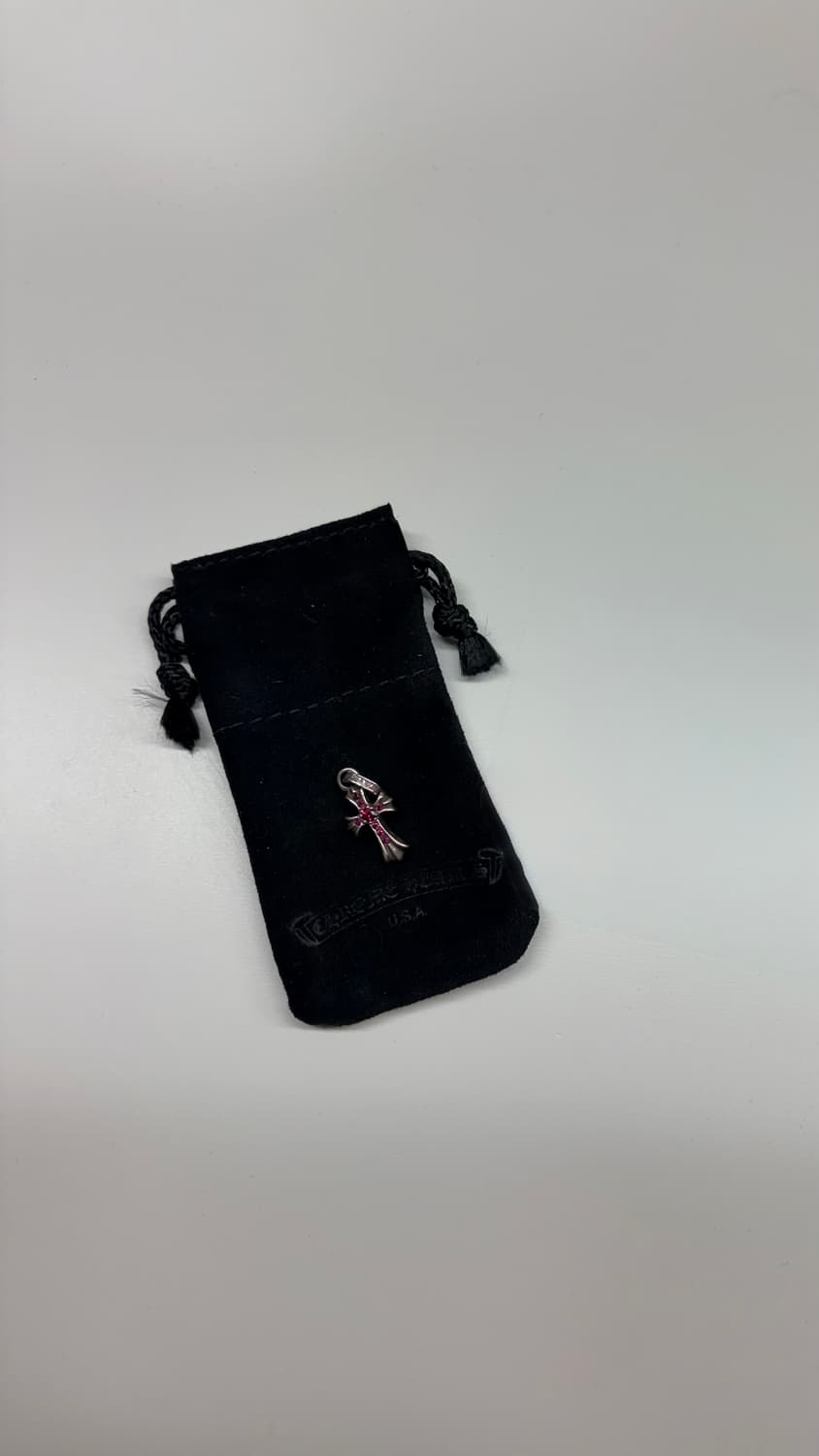 [OS] 크롬하츠 베이비팻 루비 풀파베 실버 상품이미지1