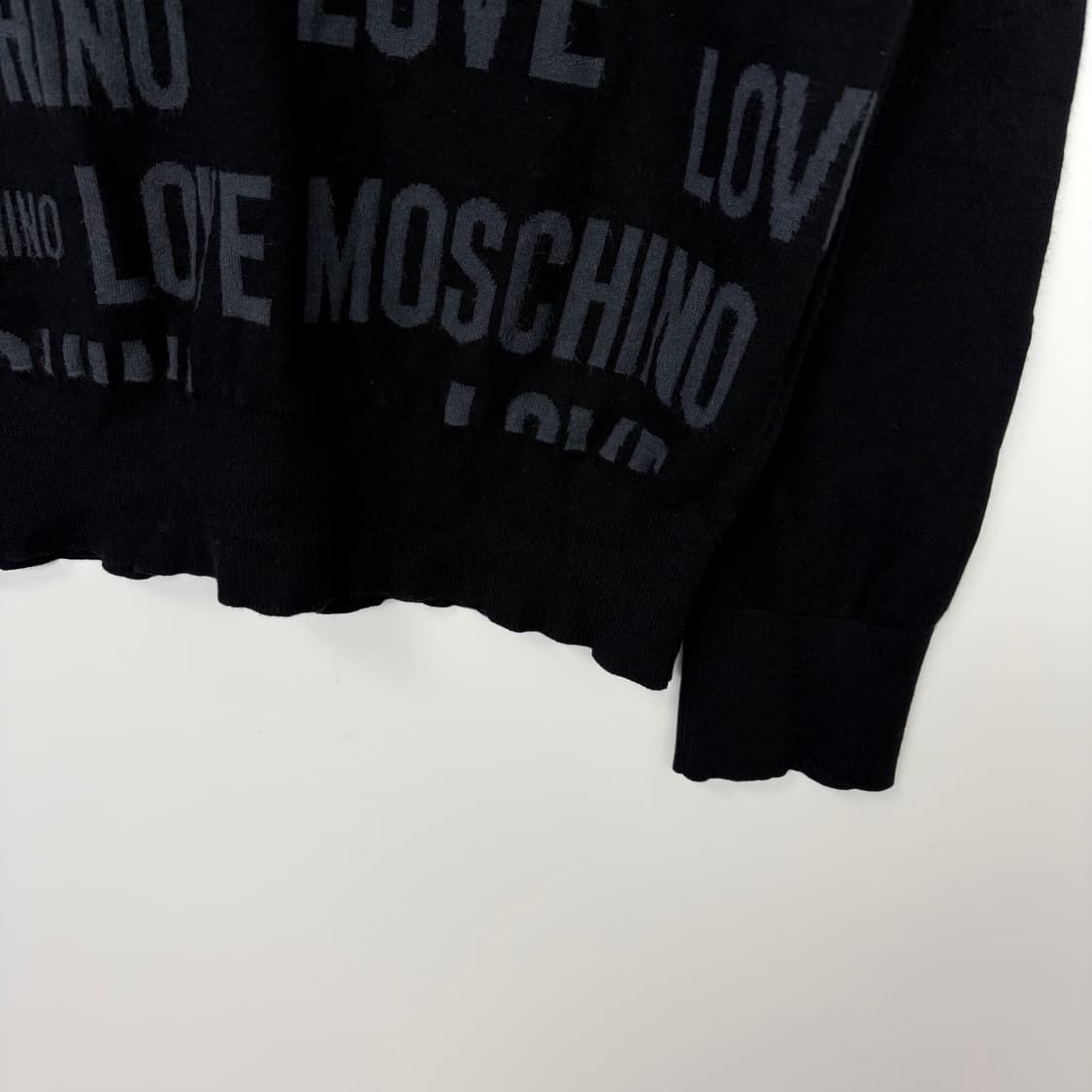 Moschino 모스키노 패턴 니트 티셔츠 상품이미지5