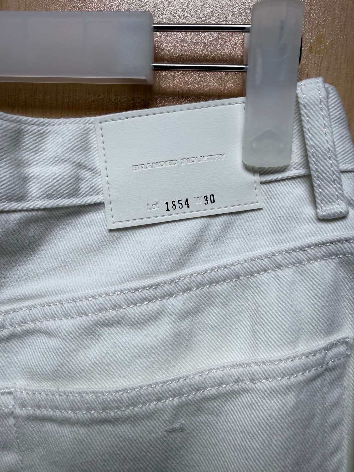 브랜디드 화이트데님  상품이미지4