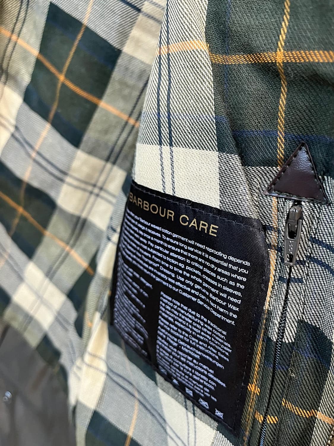 여) 바버 비드넬 왁스자켓  상품이미지7