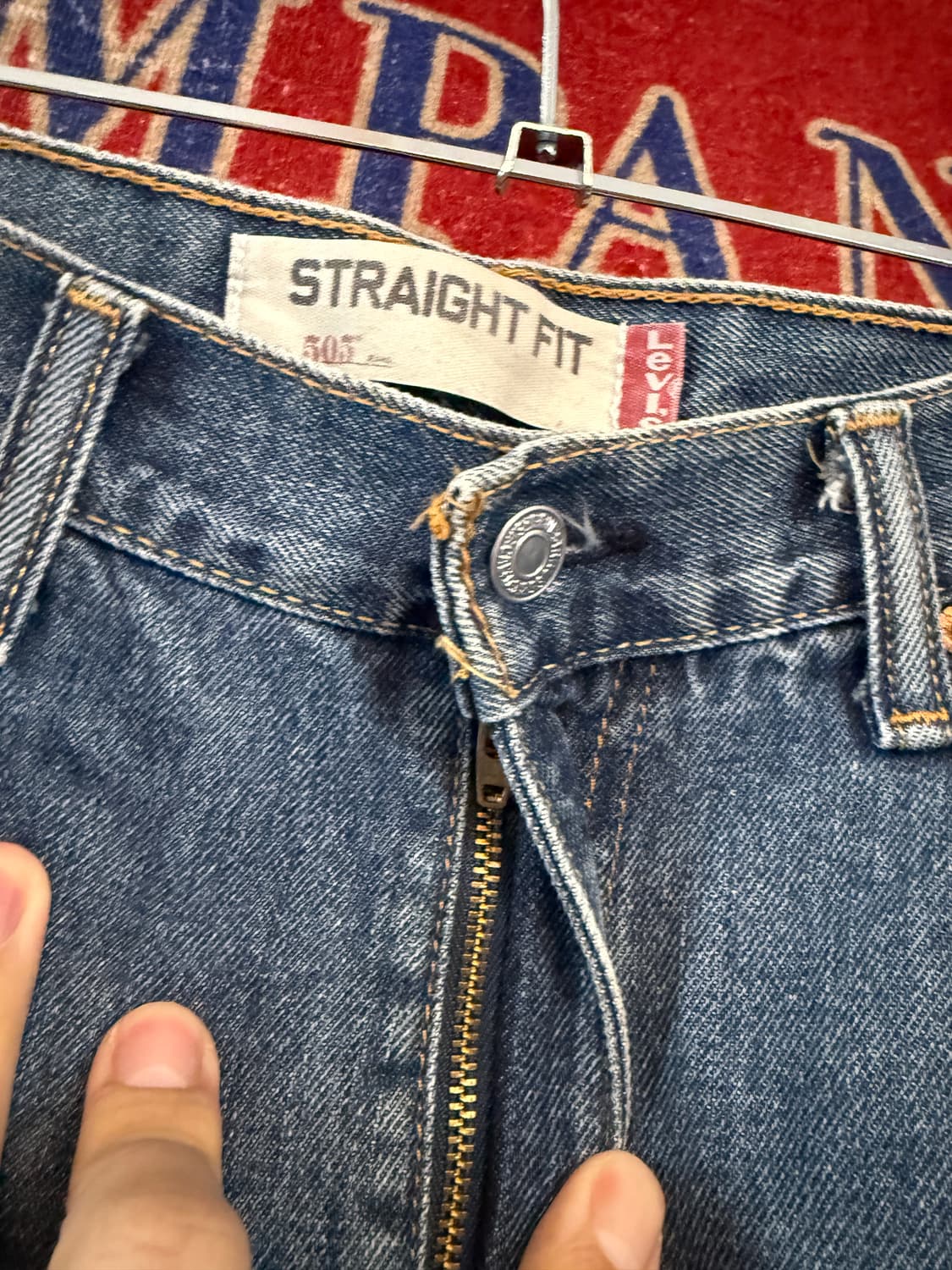 리바이스 505 36/32 멕시코제조 상품이미지4