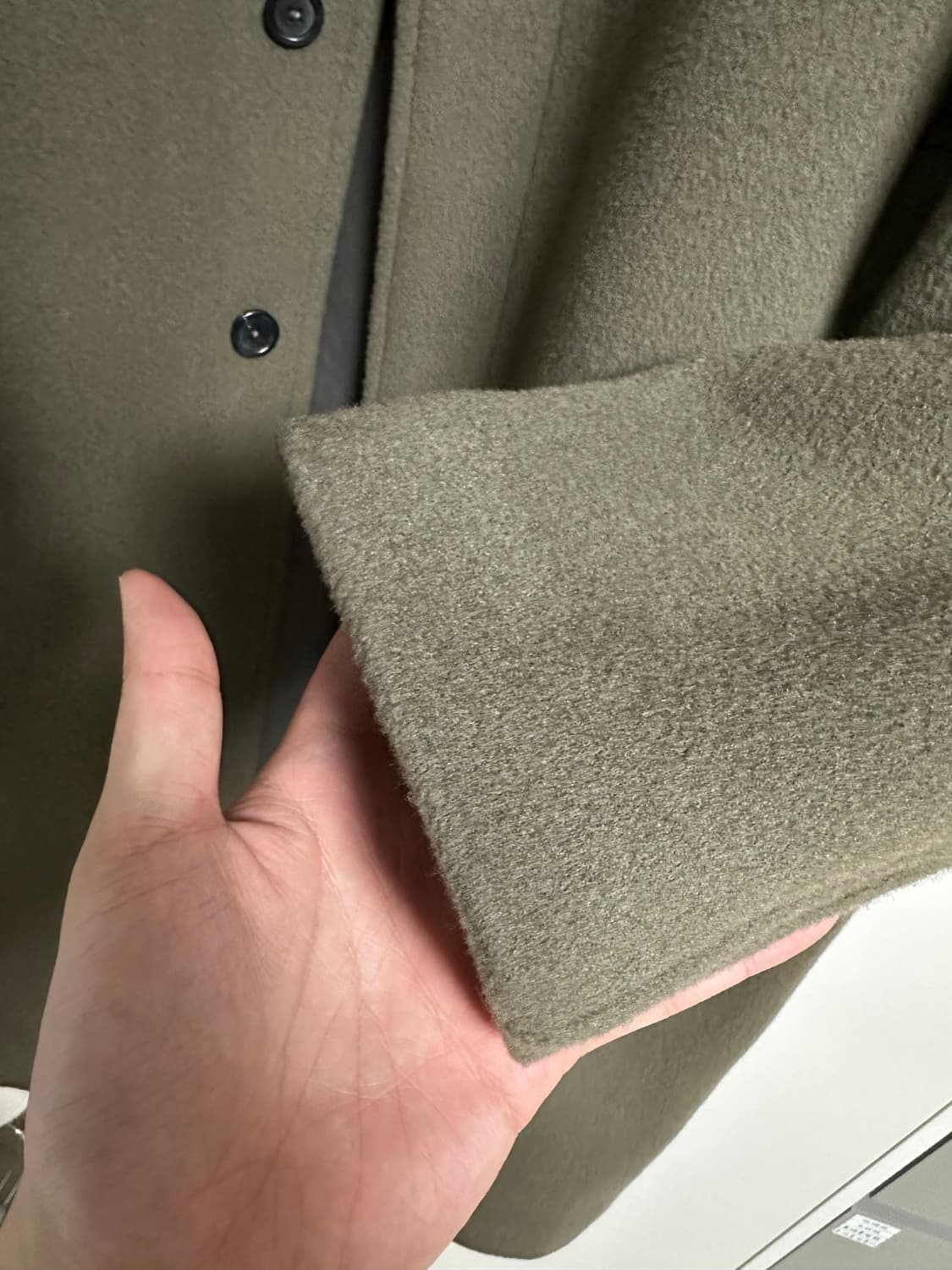 유스 23fw 맥코트 (카키브라운) L사이즈 판매 상품이미지4