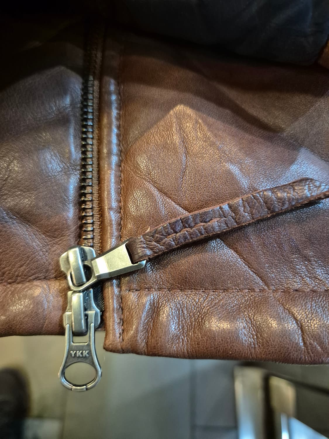 이태리 헨드메이드 양가죽 패딩 자켓 95~100 판매합니다 상품이미지2