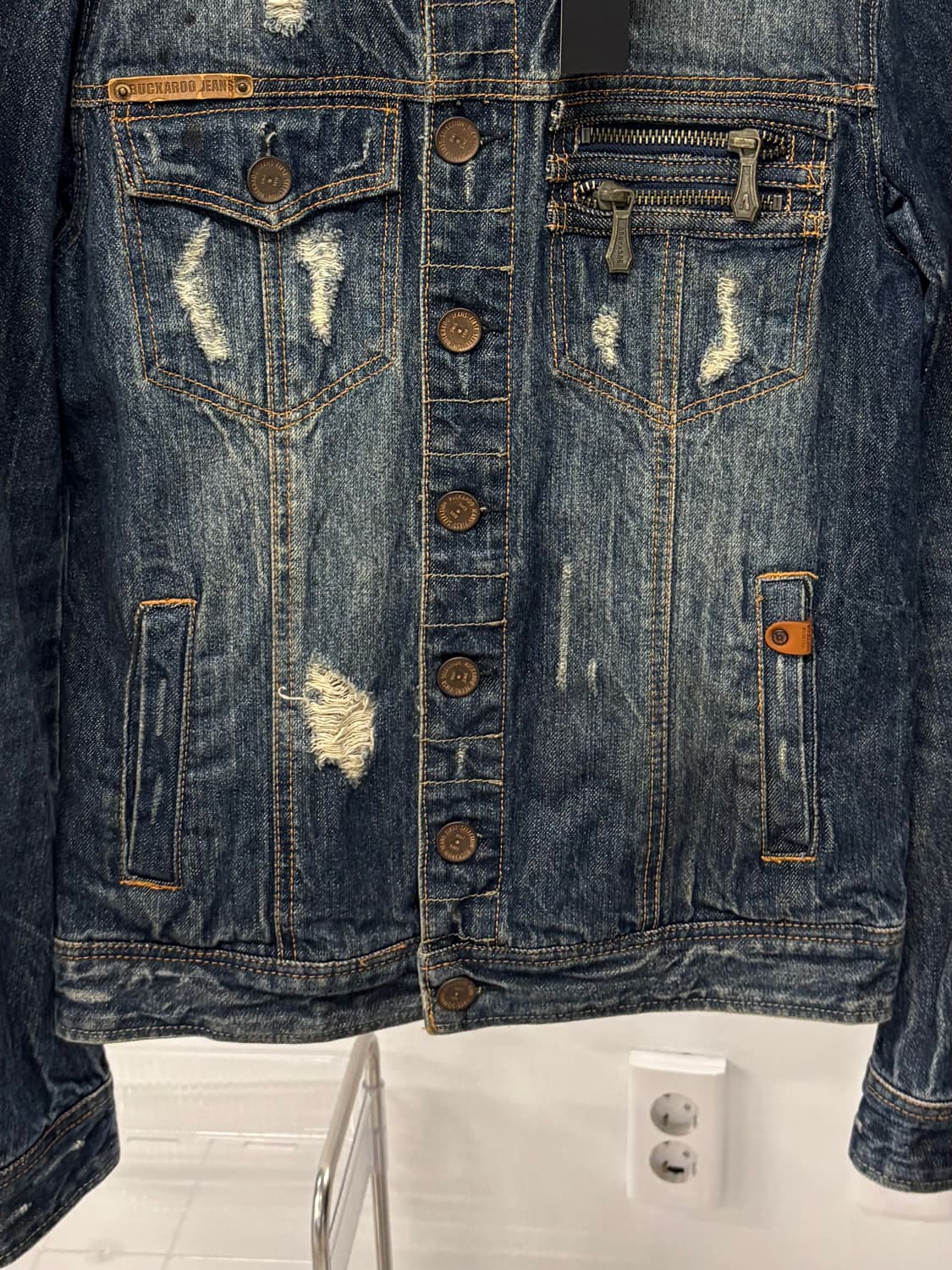 Buckaroo damage denim jacket 상품이미지3