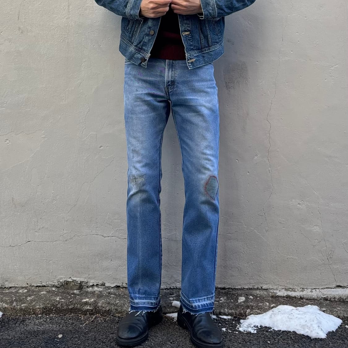 00년대 리바이스 517 부츠컷 핸드 리페어 상품이미지2