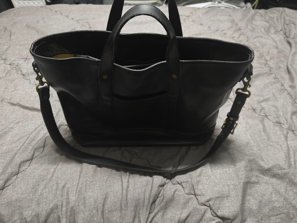 slow&co bono 레더 토트 크로스백 상품이미지3