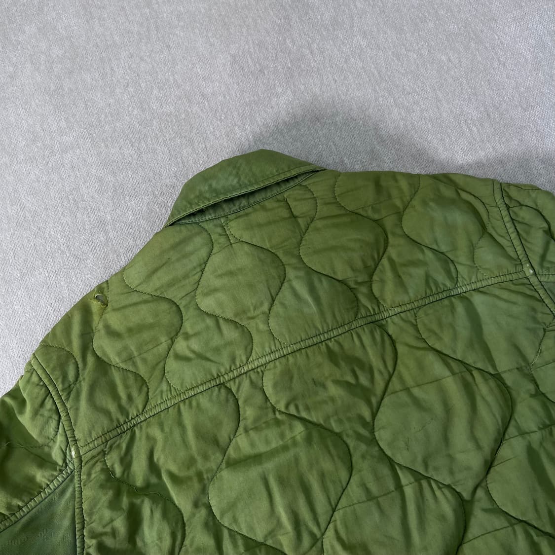 95 스톤아일랜드 가먼트 퀄팅 오버 셔츠 자켓 상품이미지7