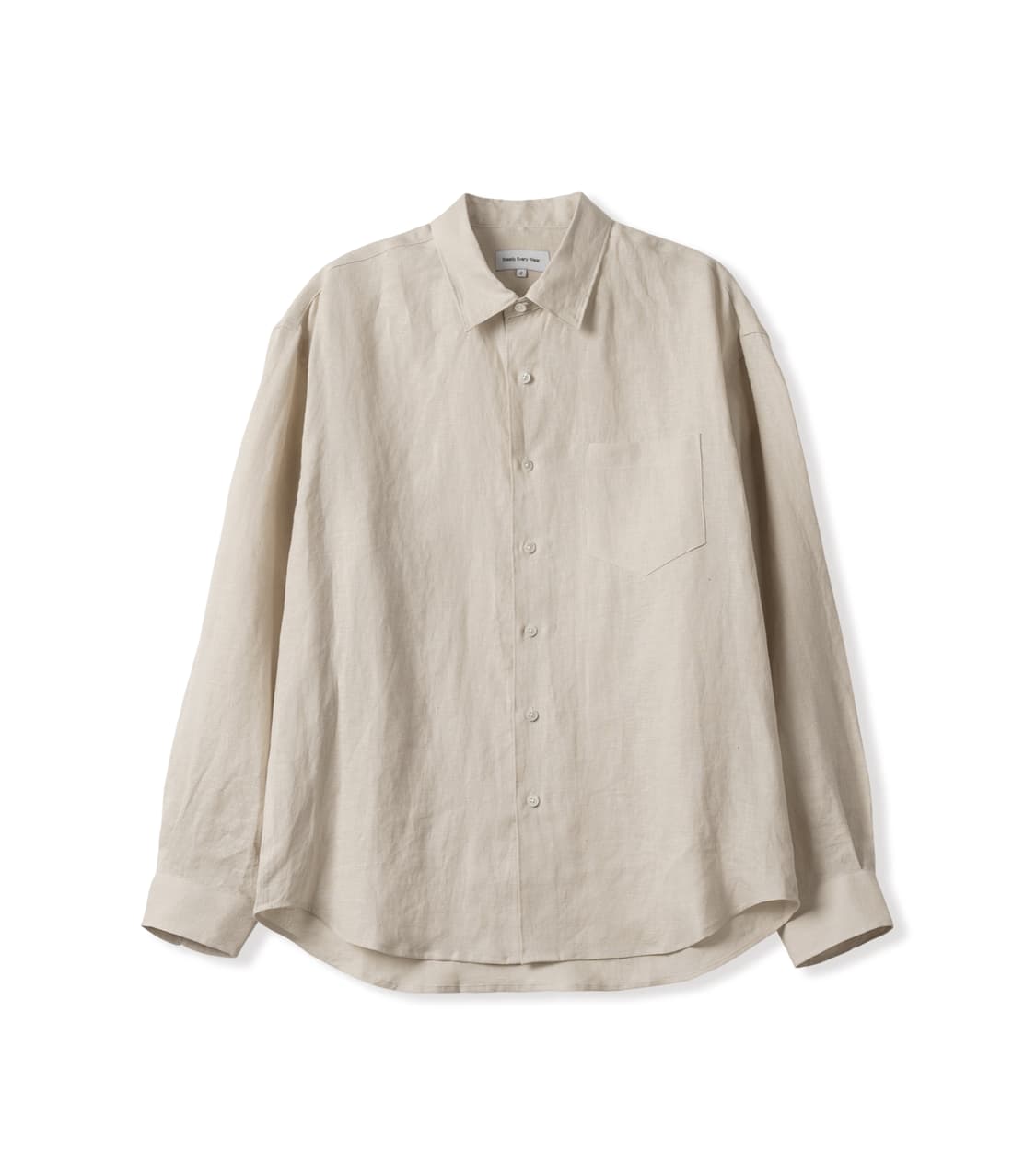 [2] 스테디에브리웨어 릴렉스드 린넨셔츠 에크루 / 리넨 상품이미지5