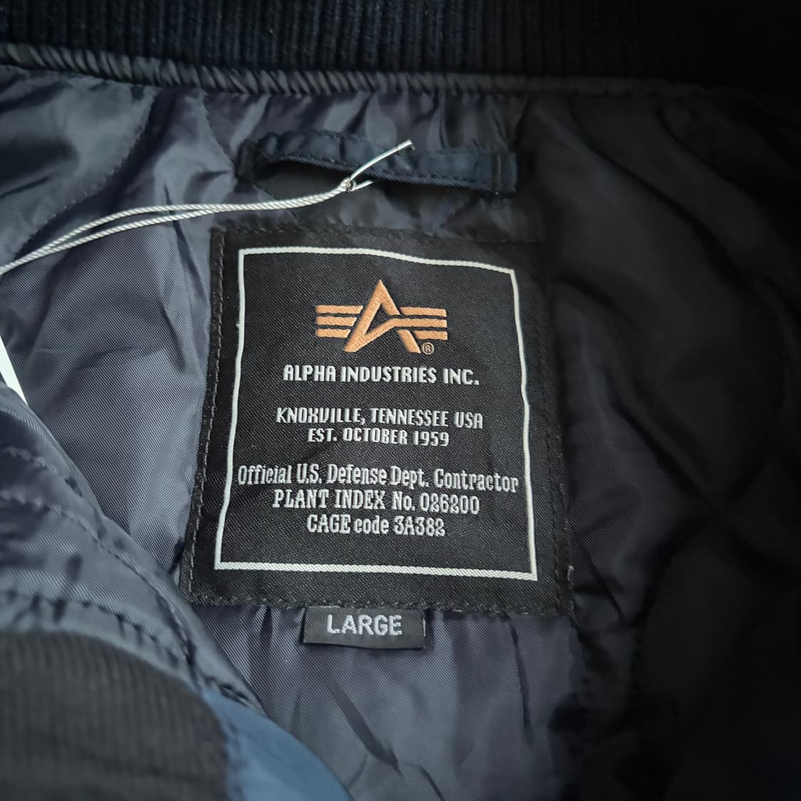 알파 인더스트리 빈티지 후드 봄버자켓 L 상품이미지7