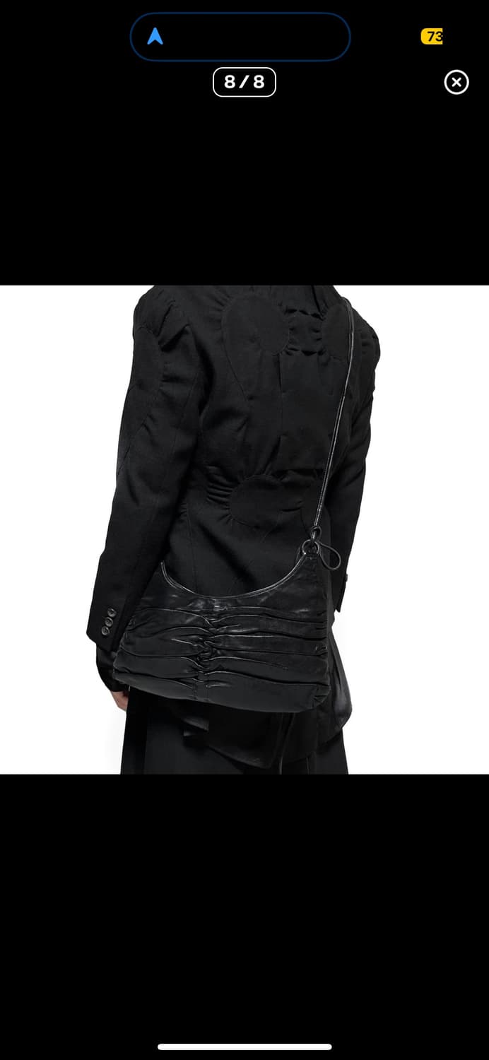 Tsumori Chisato 츠모리 치사토 링클 레더 백 상품이미지8