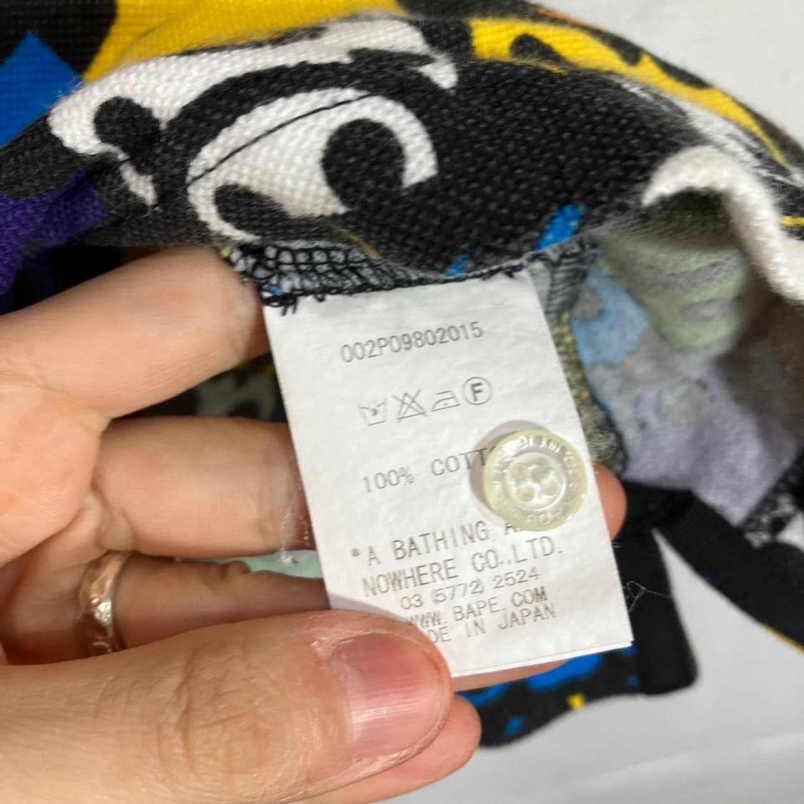 베이프 베이비 마일리노 반팔 카라티 상품이미지6