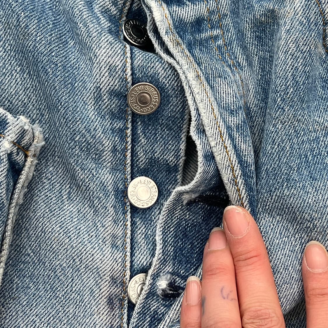 Usa리바이스 501xx 데님팬츠 r2414 상품이미지6