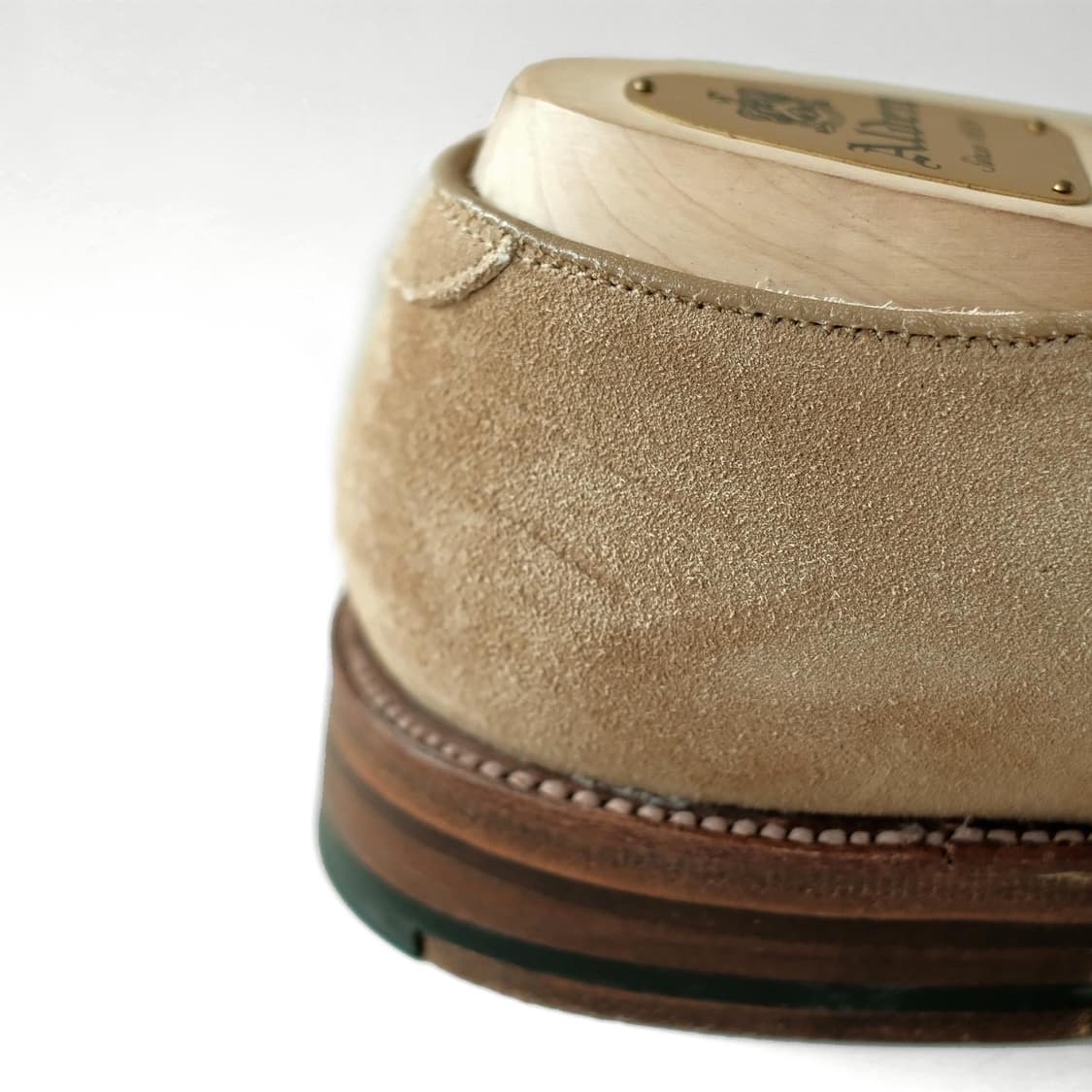 알든 N6401 8.5D 언라인드 탄 스웨이드 더비슈즈 상품이미지6